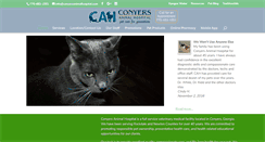 Desktop Screenshot of conyersanimalhospital.com